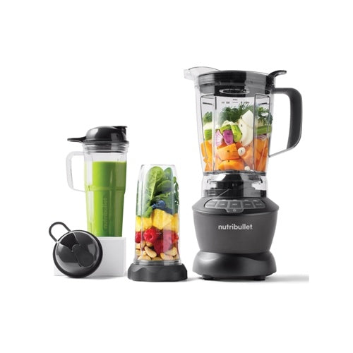 Kombinirani mešalnik Nutribullet NBF500DG, 1200 W, 1,8 L, & 0,925 L & 0,7 L, črna