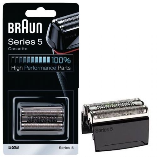 Braun 52B combo pack black, foil and blade combination, for series 5, gentle shave, quick replacement