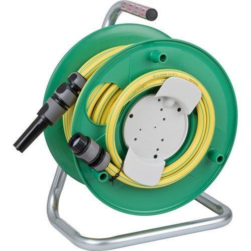 Brennenstuhl WS3220 irrigation hose reel set with hose (green/yellow, 20 meters)