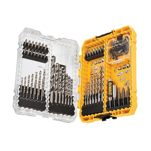 DeWalt DT70761 Bit and Drill Set, EXTREME + High Performance HSS-G, (72 pieces, in TOUGHCASE)
