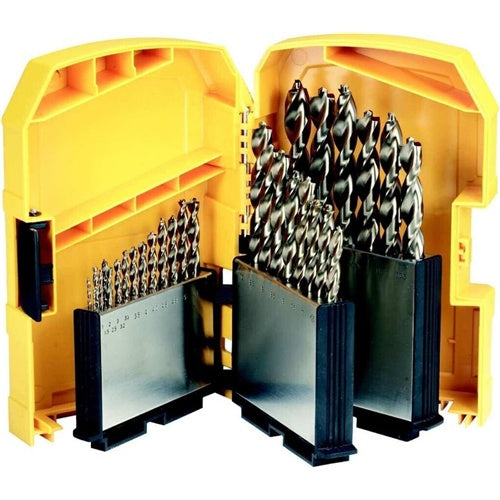 DeWalt HSS-G DT 7926 metal drill bit set, 29 pieces