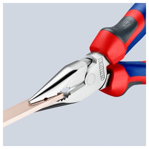 Knipex 0825145 needle nose pliers (red/blue)