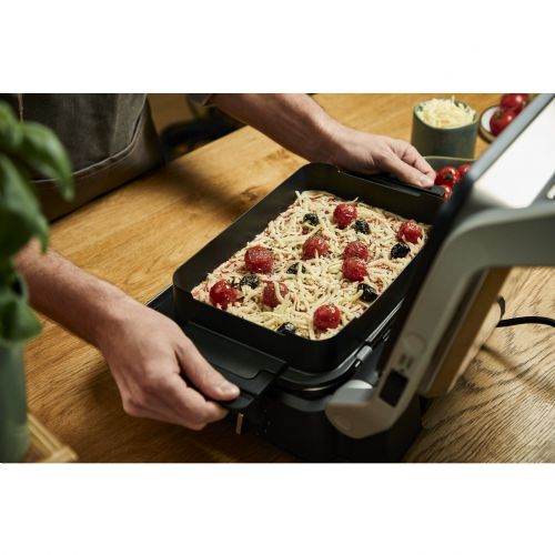 Kontaktni žar Tefal OptiGrill 4in1 GC774D, 2.100 W, s pekačem, nerjaveče jeklo