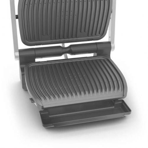 Kontaktni žar Tefal Optigrill Elite GC707D (srebrn/črn, 2000 W)