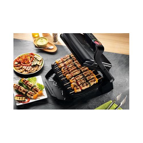 Kontaktni žar Tefal OptiGrill+ GC712834 Black Edition (črn, 2000 W)