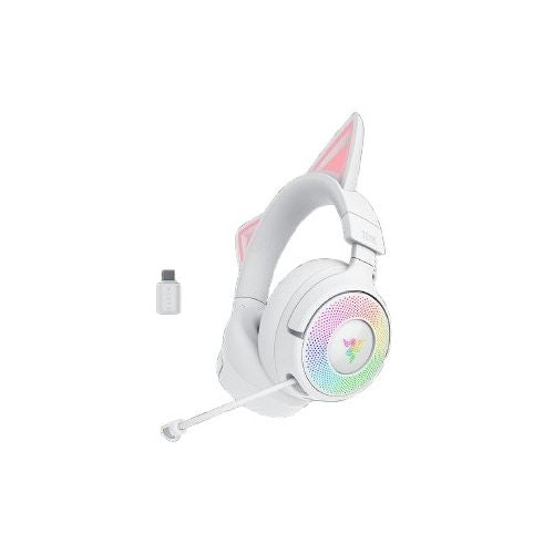 Slušalke Razer Kraken Kitty V3 Pro bela