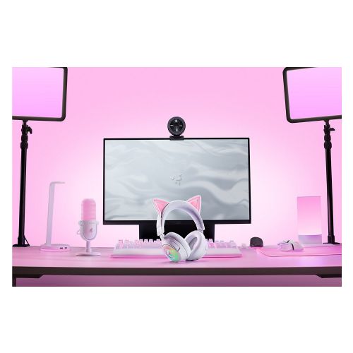 Slušalke Razer Kraken Kitty V3 Pro bela
