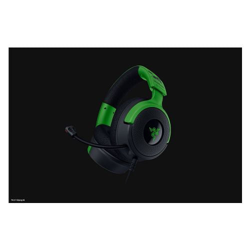 Slušalke Razer Kraken V4 X Minecraft izdaja, binauralne, naglavni trak, osvetlitev ozadja, USB-C/A, zložljiv mikrofon