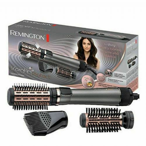 Krtača na vroč zrak Remington Keratin Protect AS8810 (temno srebrna/črna)
