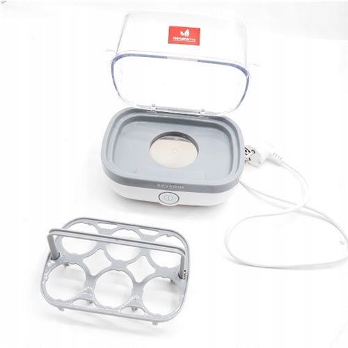 Kuhalnik jajc Severin EK 3164, 420W, za 6 jajc, bela/siva