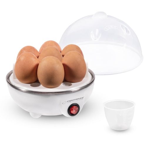 Egg cooker for up to 7 eggs