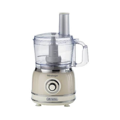Ariete Vintage Beige Food Processor 1000 W, 1.2 l, BPA-free, pulse function, 2 speeds