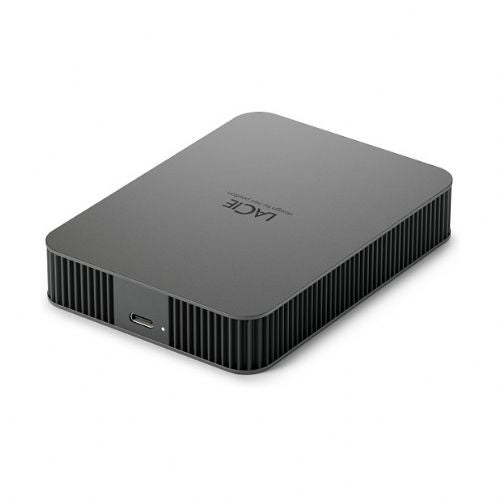 Zunanji HDD disk LaCie 5TB Thunderbolt 4, USB-C 3.2, 5000 Mbit/s, Mac podpora, siva