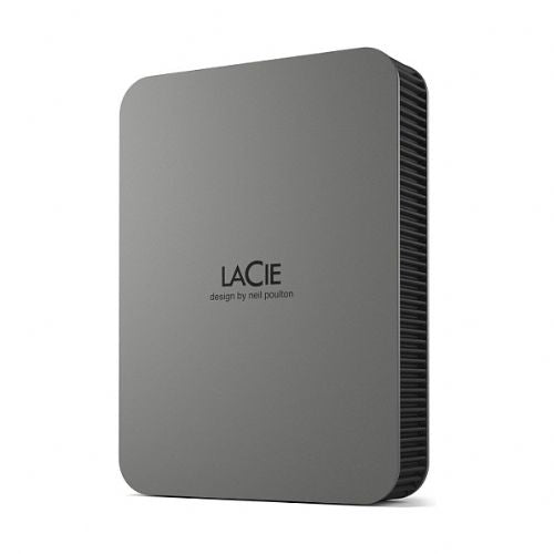 Zunanji HDD disk LaCie 5TB Thunderbolt 4, USB-C 3.2, 5000 Mbit/s, Mac podpora, siva