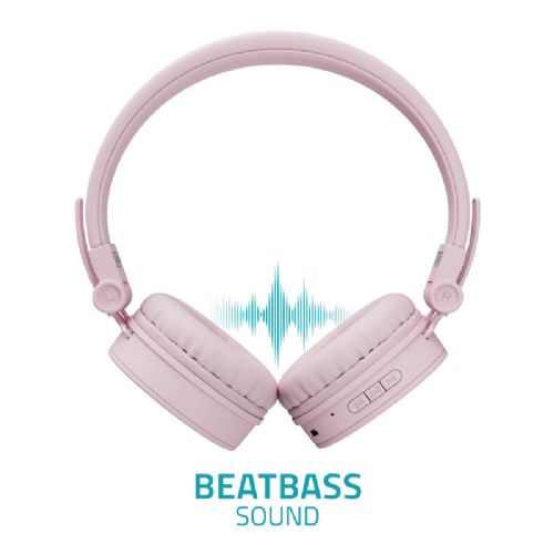 Brezžične slušalke Lamax Blaze2, bluetooth, roza