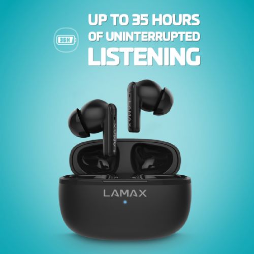 LAMAX Clips1 Play wireless headphones, black