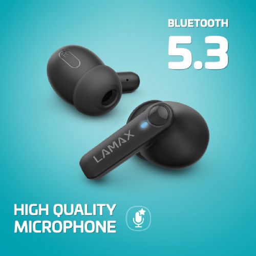 Brezžične slušalke LAMAX Clips1 Play, črne
