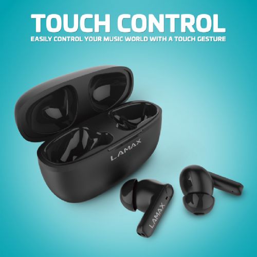 Brezžične slušalke LAMAX Clips1 Play, črne