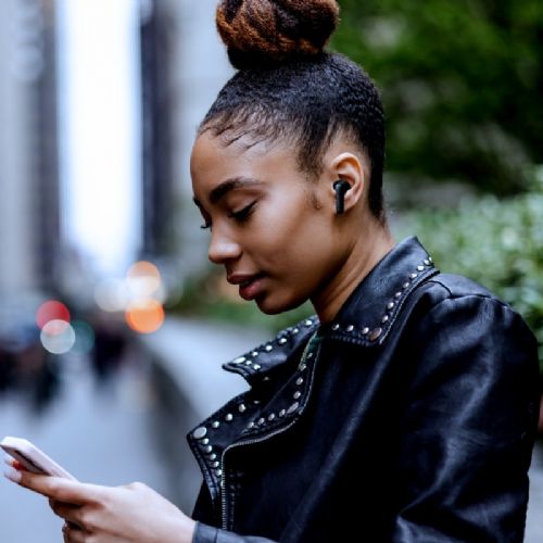 LAMAX Tones1 wireless headphones, black