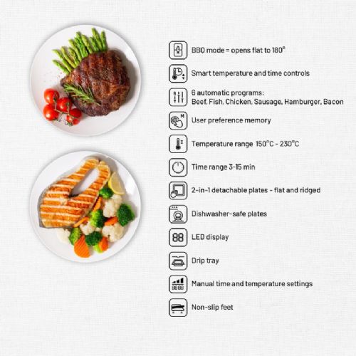 Kontaktni žar Lauben Deluxe 2000ST