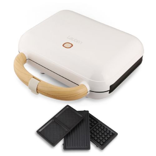 Pekač sendvičev Lauben 3v1 (900W)
