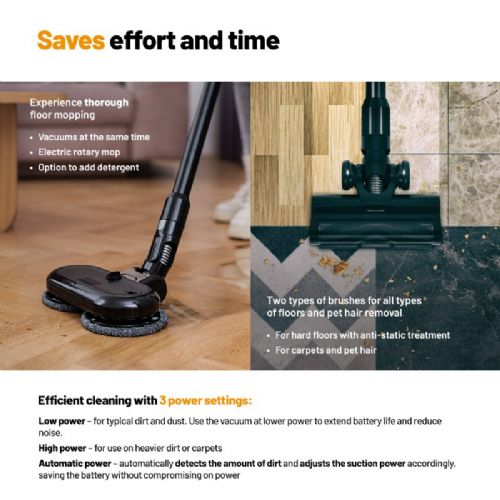 Pokončni sesalnik Lauben 3in1 Pet Deluxe