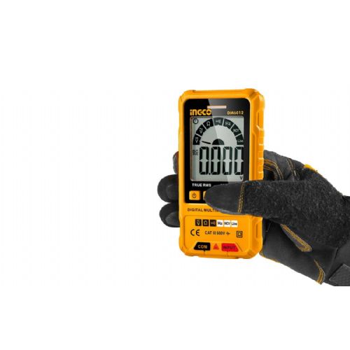 LCD digital universal multimeter LED flashlight