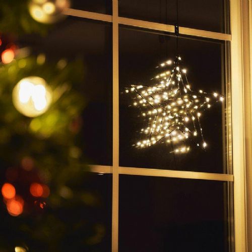 LED Christmas window decoration star