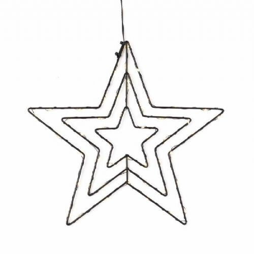 LED Christmas window decoration star