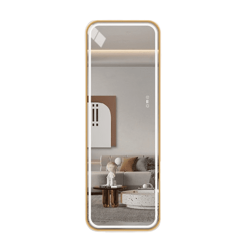 LED mirror S623A, 60x170cm, with gold frame
