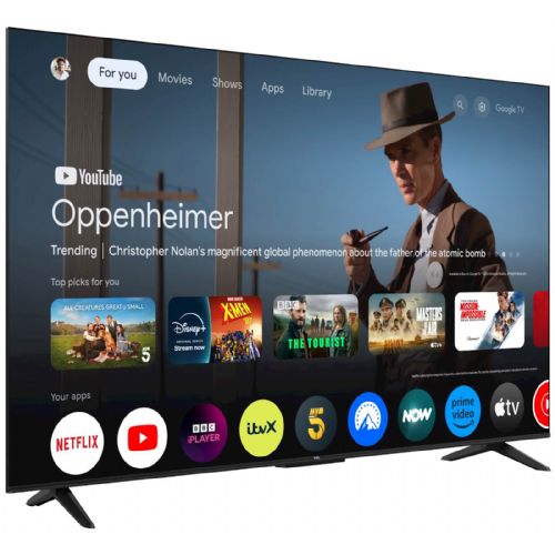 Televizor TCL 55P61K, 139 cm (55"), 4K HDR LED, Google TV, HDMI 2.1, ALLM