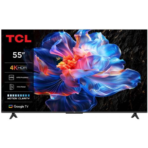Televizor TCL 55P61K, 139 cm (55"), 4K HDR LED, Google TV, HDMI 2.1, ALLM