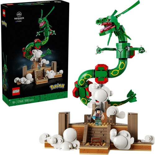 Lego bricks Lego Pokémon Rayquaza, 1083 pieces, for adults, plastic, 18+ (72168)
