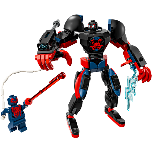 Lego Marvel Super Heroes Miles Morales Mech proti Spider-Manu 2099, 135 kos, od 6. let 76337