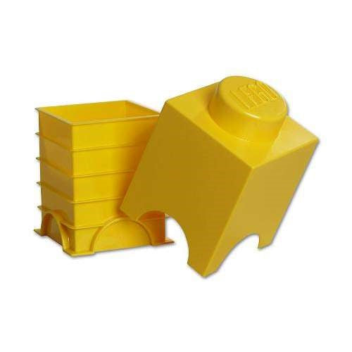 Lego®: Škatla za shranjevanje z gradnikom 1 - Rumena (40011732)