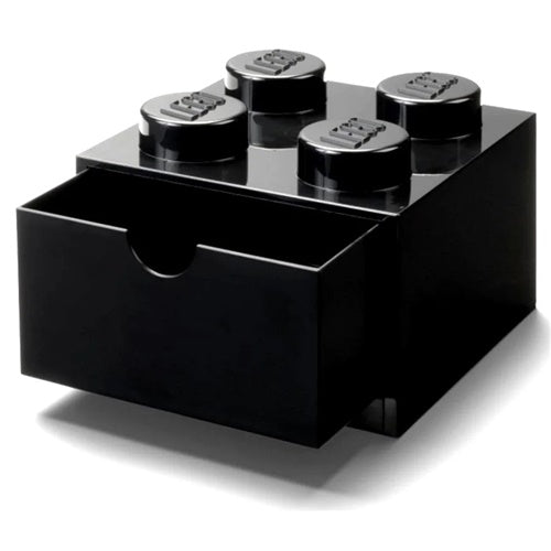 Lego: Škatla za shranjevanje z gradnikom 4, črna (40201733)