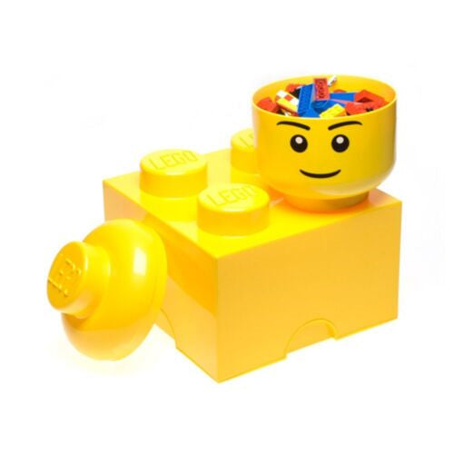 Lego®: Škatla za shranjevanje z gradnikom 4 - Rumena (40031732)