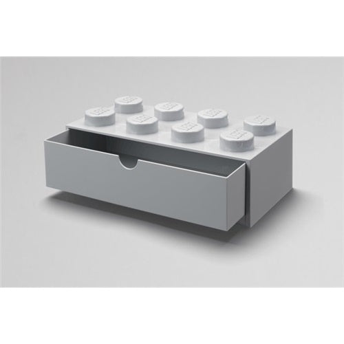 Lego®: Škatla za shranjevanje z gradnikom 8, siva