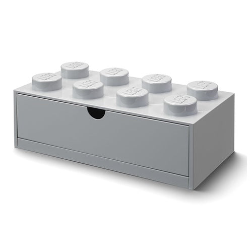 Lego®: Škatla za shranjevanje z gradnikom 8, siva