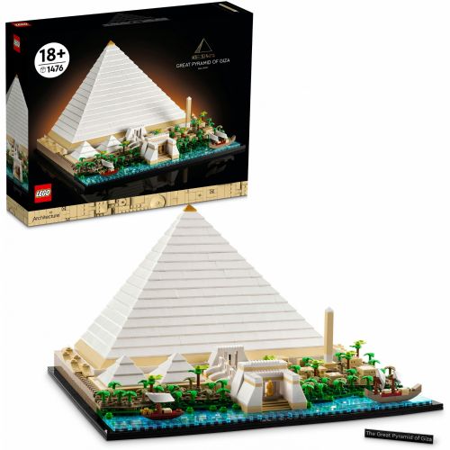 Kocke Lego® Architecture: Velika piramida v Gizi (21058) 98128669