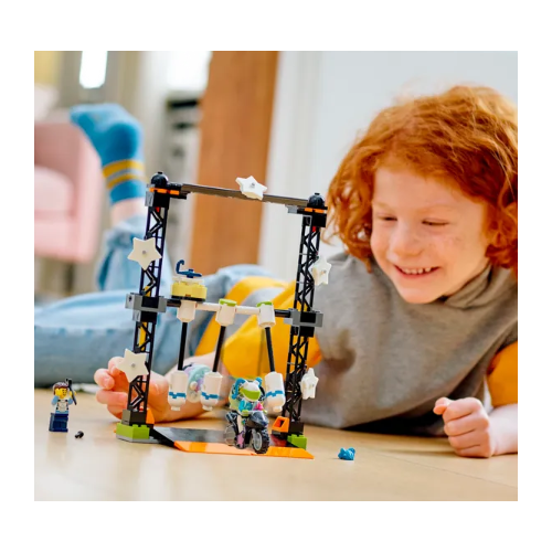 Kocke Lego City: Kaskaderski izziv z nihajnimi bati (60341)