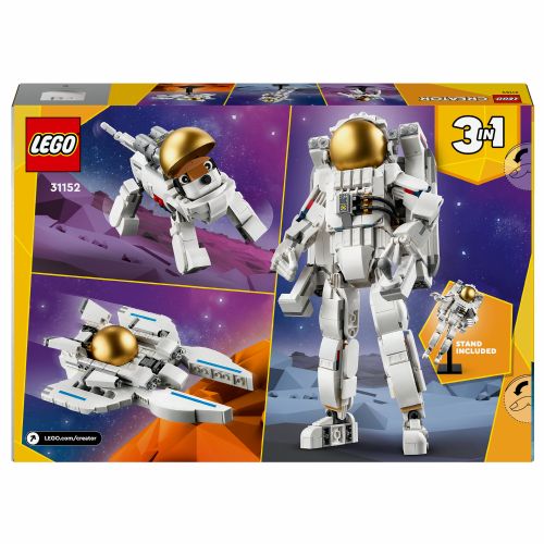 Kocke Lego Creator 3-v-1 astronavt v vesolju (31152)