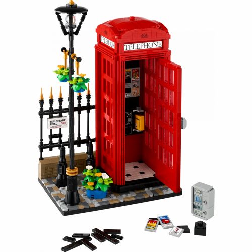 Kocke LEGO® Ideas Rdeča londonska telefonska govorilnica (21347) 117134764