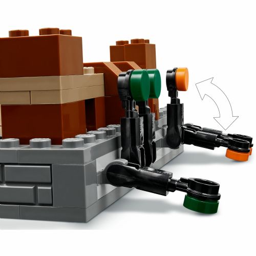 Kocke Lego Minecraft: Borilni ring v gozdnem dvorcu (21272)