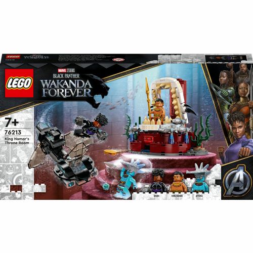 Kocke Lego® Marvel: Prestolna sobana kralja Namorja (76213)