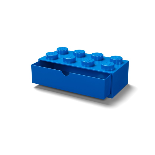 Lego®: Škatla za shranjevanje z gradnikom 8, modra