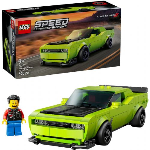 Kocke Lego Speed Champions: Športni avtomobil Dodge Challenger SRT Hellcat (77237), 390 kock, od 9. let 98141838