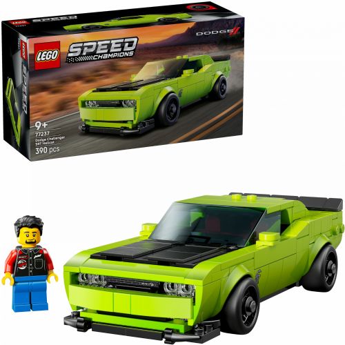 Kocke Lego Speed Champions: Športni avtomobil Dodge Challenger SRT Hellcat (77237), 390 kock, od 9. let 98141838