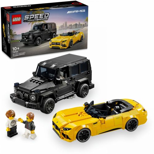 Kocke Lego Speed Champions: Mercedes-AMG G 63 in Mercedes-AMG SL 63 (76924)