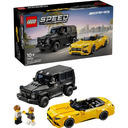 Kocke Lego Speed Champions: Mercedes-AMG G 63 in Mercedes-AMG SL 63 (76924)